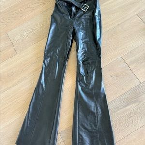 Vegan leather pants by Majorelle